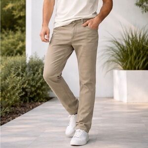 Faherty Khaki Straight Jeans Men’s Size 30 Premium Stretch Pants
